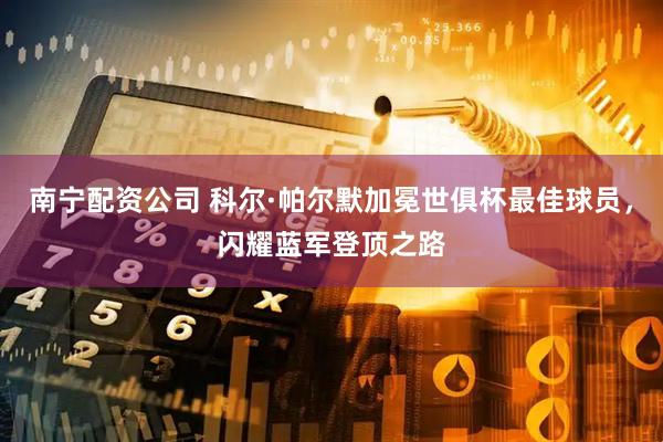 南宁配资公司 科尔·帕尔默加冕世俱杯最佳球员，闪耀蓝军登顶之路